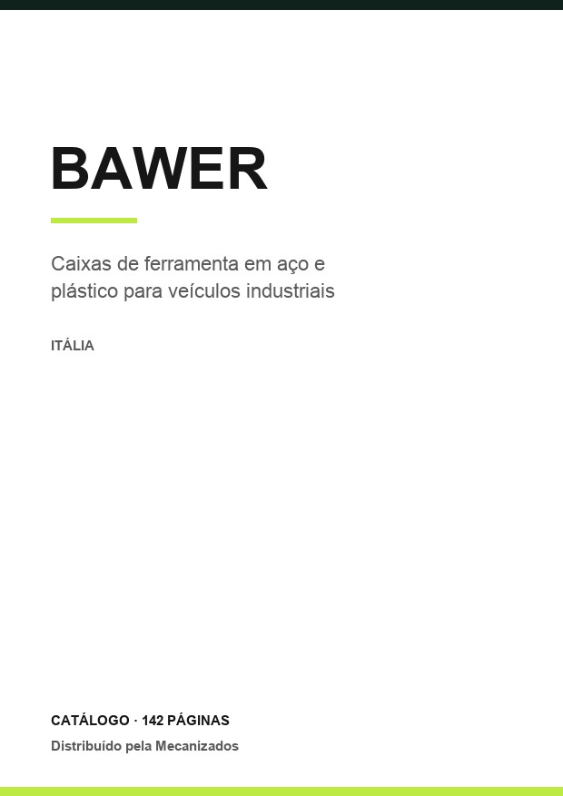 Capa do catálogo Bawer