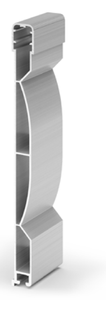 Perfil de Taipal Basculante Monoprofilo H400