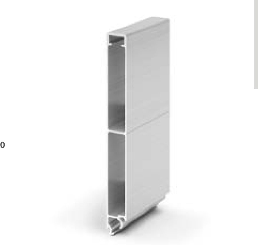 Perfil de Taipal Superior p/ Basculante H195