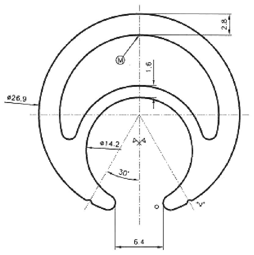 Enrolador Tensor de Lona Ø26,9