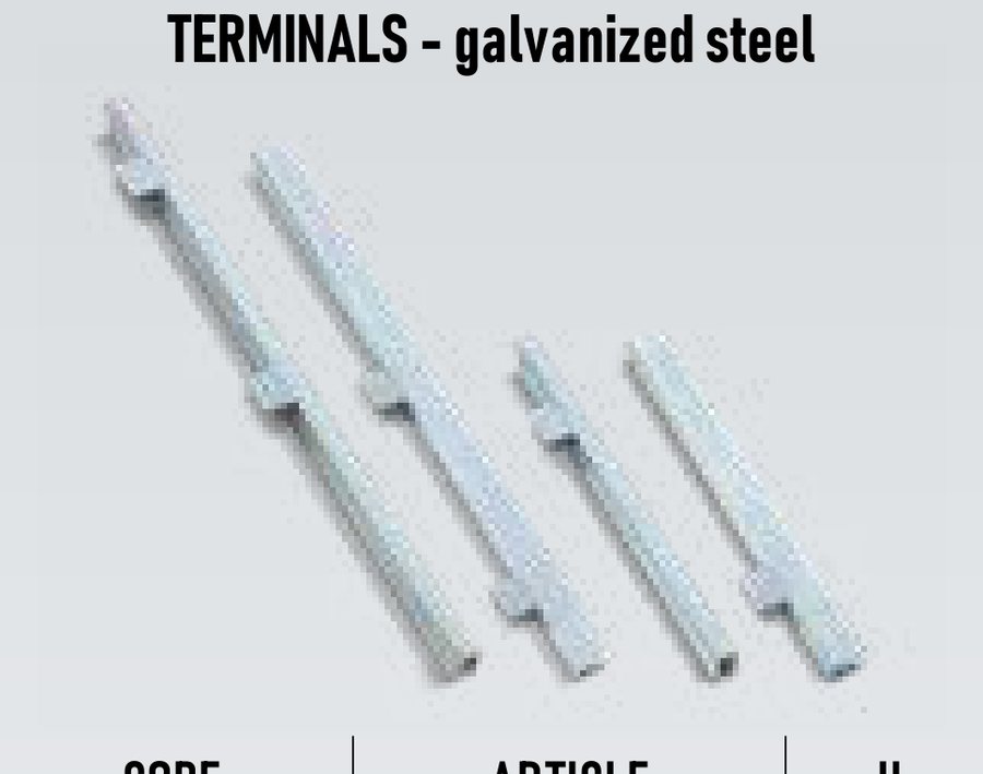 Fix Board pillar 500 mm front left-hand · LH
