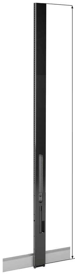 Post kit MEGA (sliding + Fix) — adjustable and lockable height