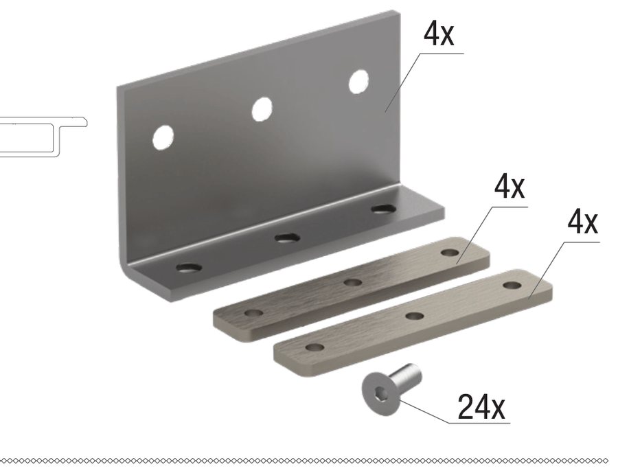 Kit de Fixação de Trave · SLIM