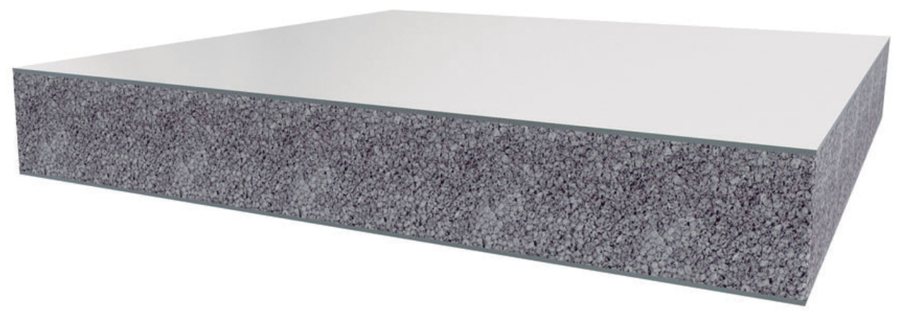 Painel Sandwich 25 mm Aço 2.745 × 1.175