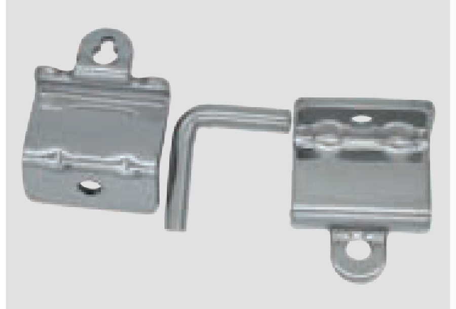 Suporte de Guia Cárnica com PINO DE RETENÇÃO · inox