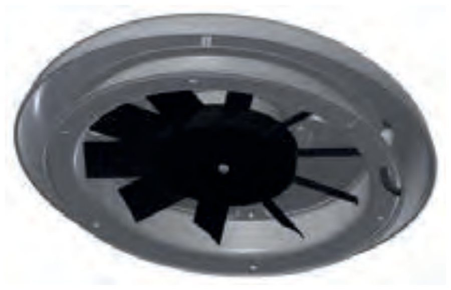 Ventilador Elétrico de Teto DL 230 · 12 V · IP 68