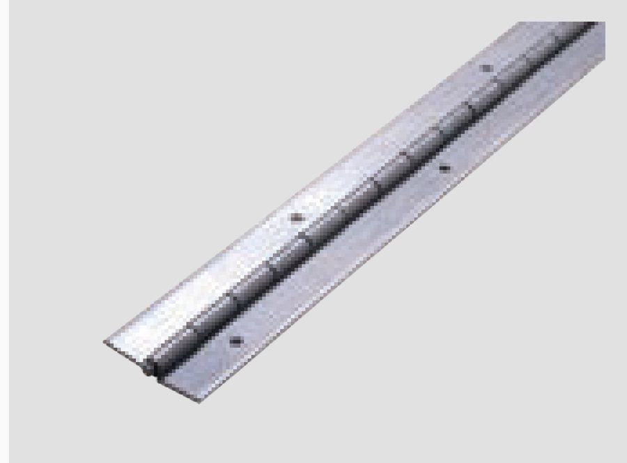 Dobradiça Lateral Piano MRF Zincada 61,5mm × 2000mm