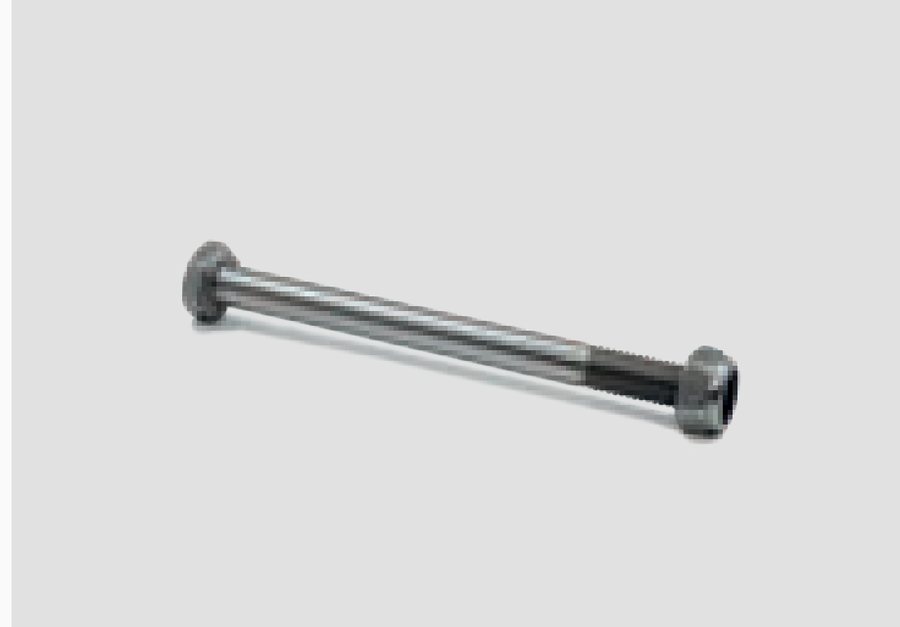 Dobradiça traseira Tamega Inox colo largo c/ suporte U12,5