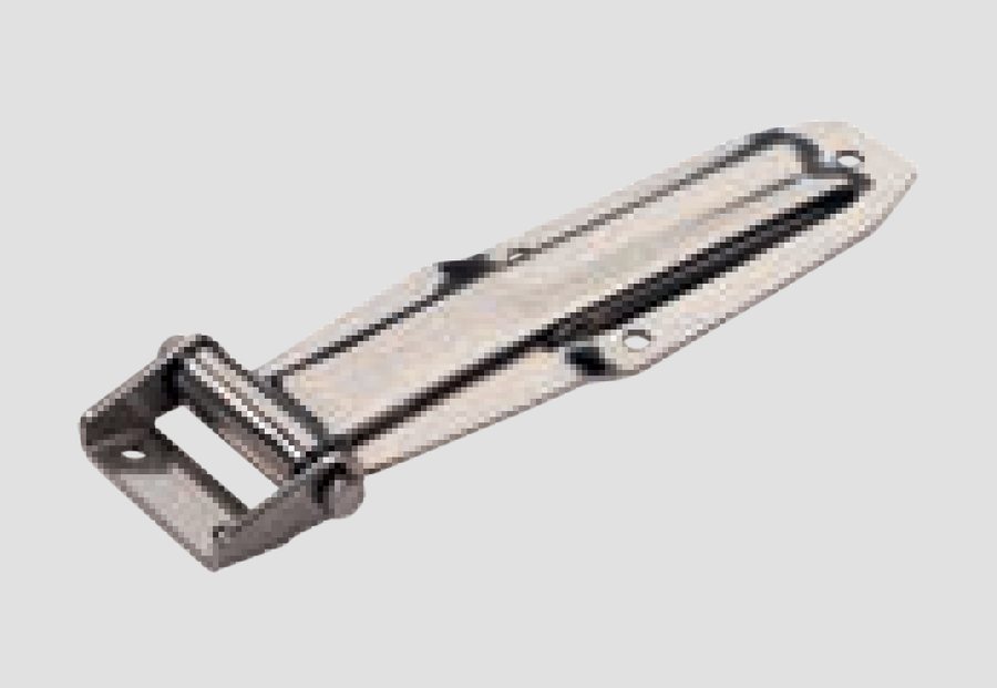 Dobradiça lateral Eume Zinc grande c/ suporte U