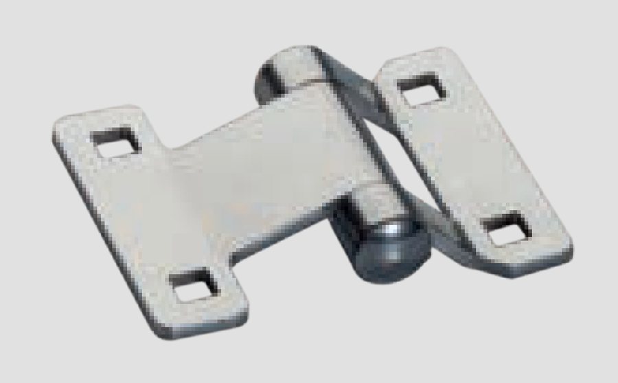 Dobradiça lateral plana Inox 75×59