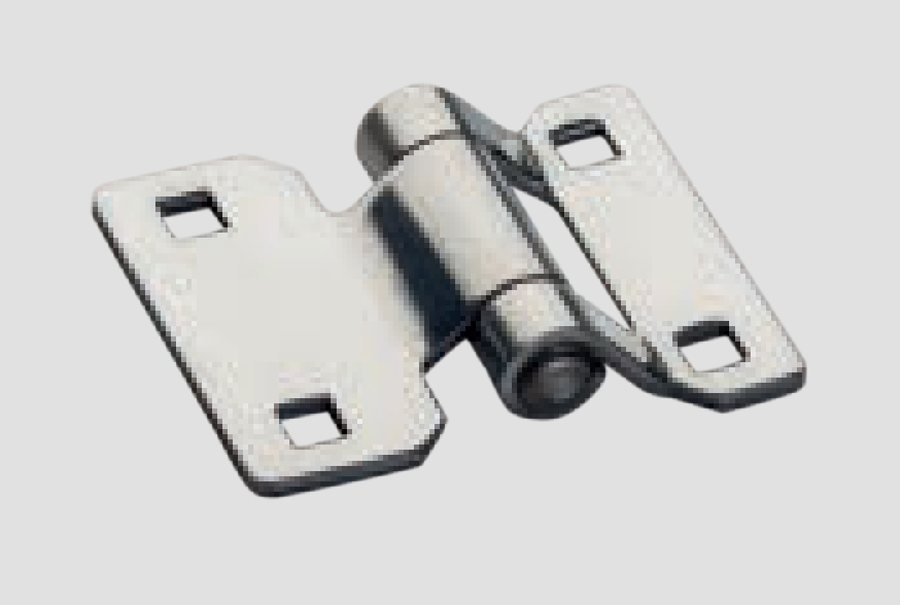 Dobradiça lateral plana Inox 71,5×59