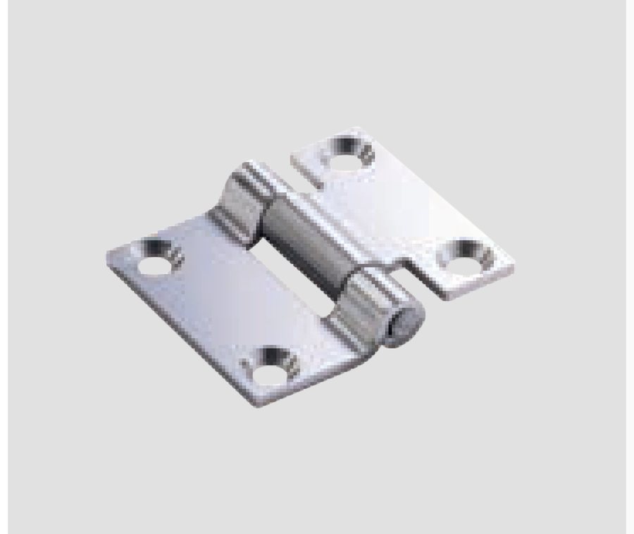 Dobradiça lateral plana Heladero Inox 89,5×80