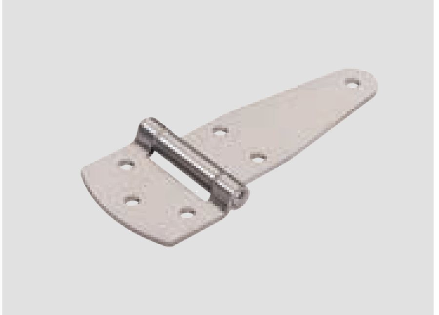 Dobradiça lateral plana Deva Inox 213×91