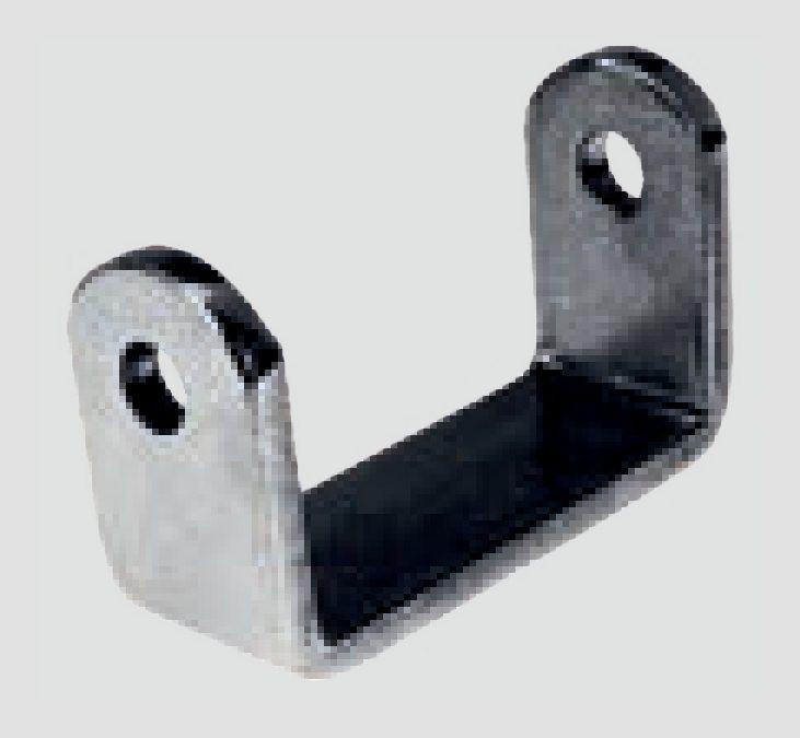 Suporte de dobradiça U30 Inox
