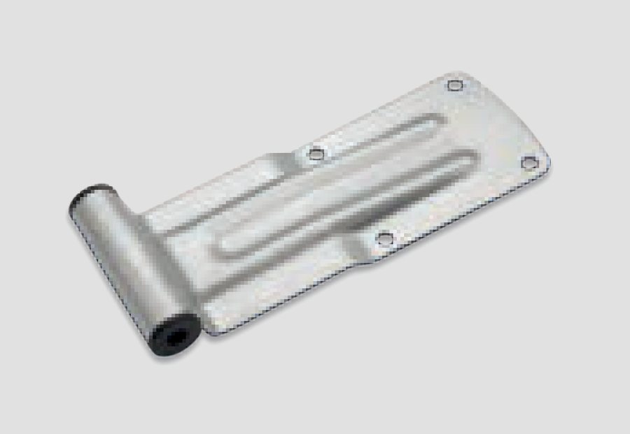 Suporte de dobradiça U12,5 Zinc