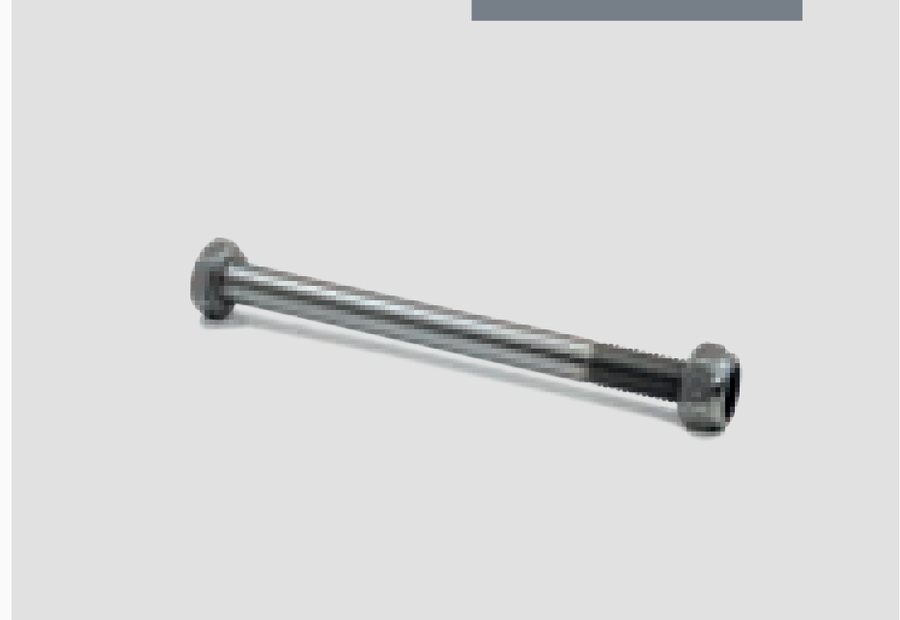 Parafuso M10×120 c/ porca autoblocante Inox