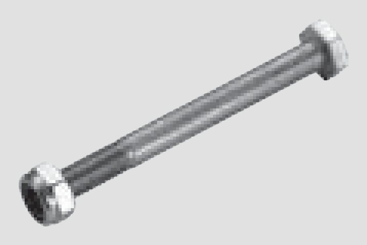 Parafuso M10×95 c/ porca autoblocante Zinc