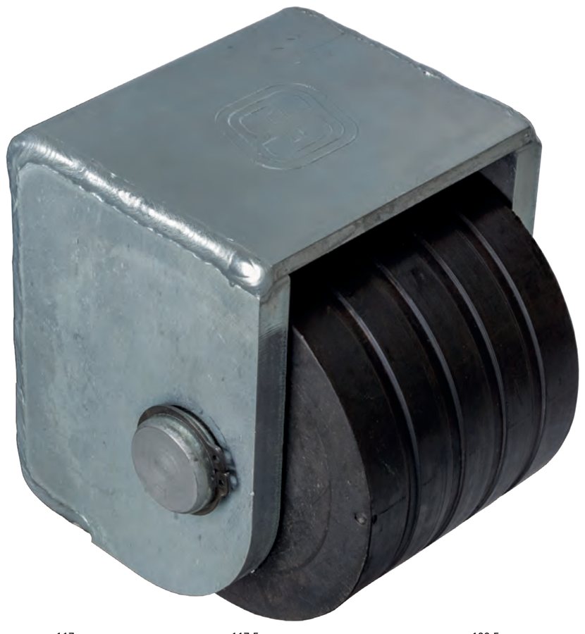 Rolo de substituição p/ batente de mola 1 rolo