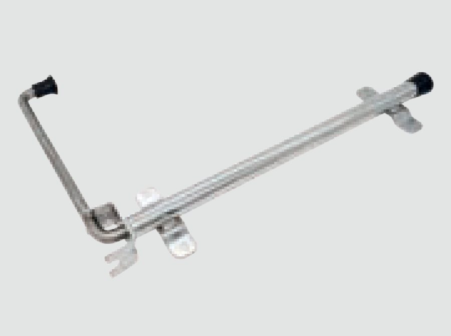 Retentor de alavanca de porta Inox médio