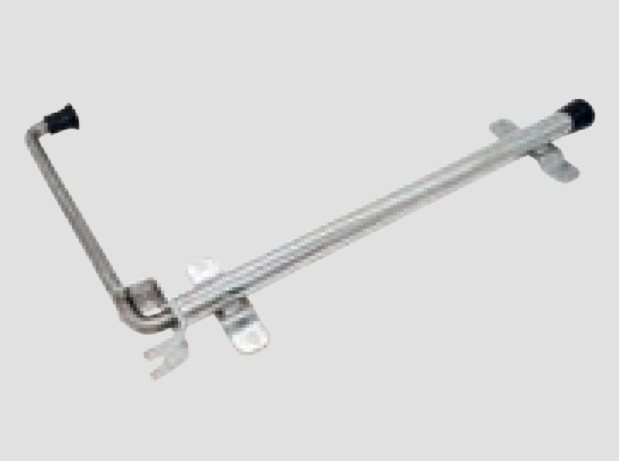 Retentor de alavanca de porta Zinc médio
