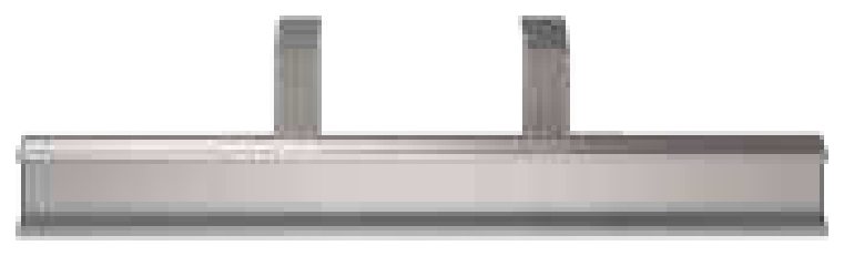 Para-choques traseiro Takler alumínio anodizado 2400mm · série 03 · s/ furos