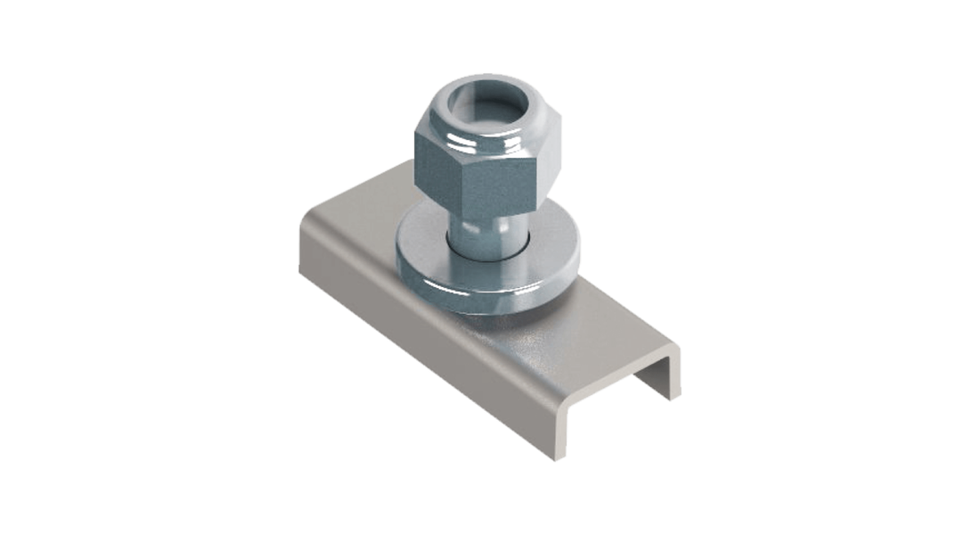 Kit de Fixação Inox para Barra de Alumínio Takler