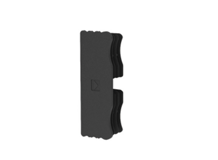 Tampa para Barra 35×100 Takler · Preto