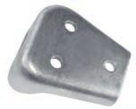 Suporte de Ancoragem ao Chassis · 115×58 mm · Ferro