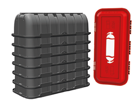 Caixa Porta-Extintor Evolution PE 6Kg